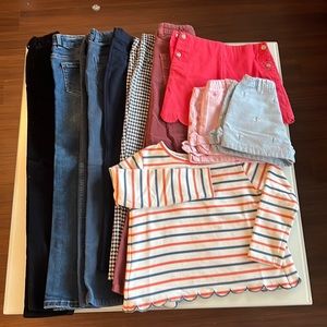 Girls clothes set - 10 pieces